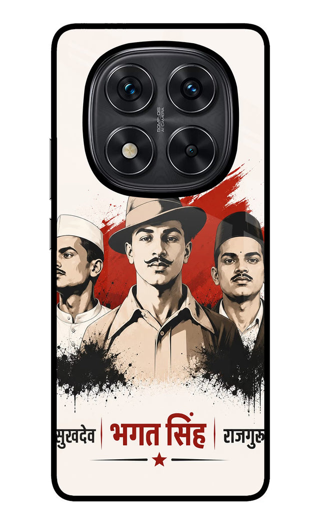 Bhagat Singh Trio Redmi Note 14 Pro 5G Glass Case