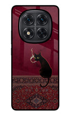 Midnight Cat Redmi Note 14 Pro 5G Glass Case