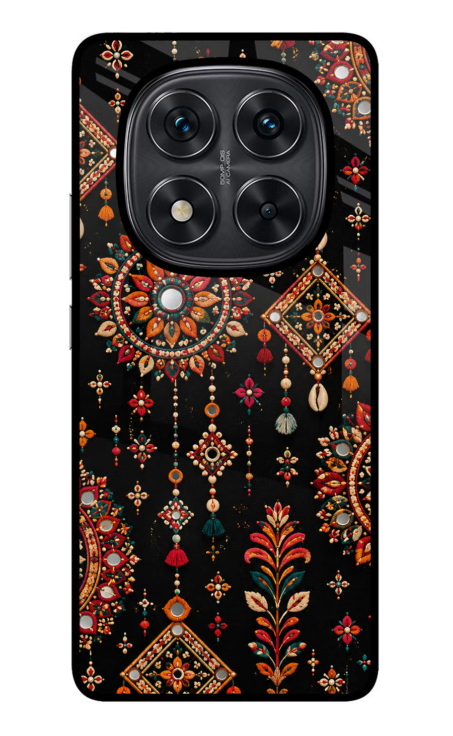 Boho Noir Redmi Note 14 Pro 5G Back Cover, Glass case