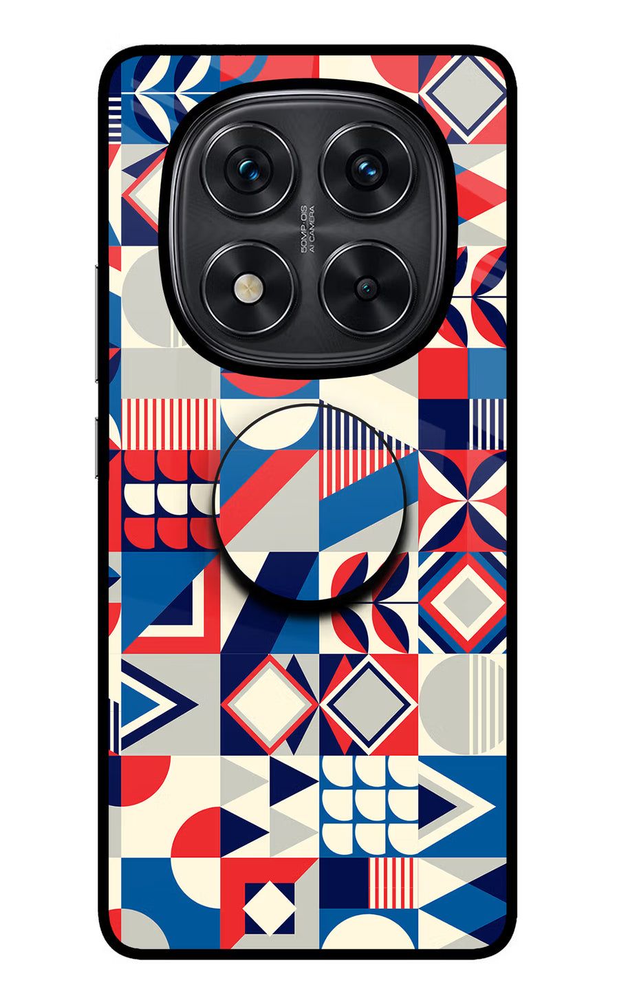 Colorful Pattern Redmi Note 14 Pro 5G Pop Case, Glass case