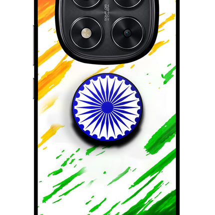 Indian Flag Ashoka Chakra Redmi Note 14 Pro 5G Pop Case by Casekaro