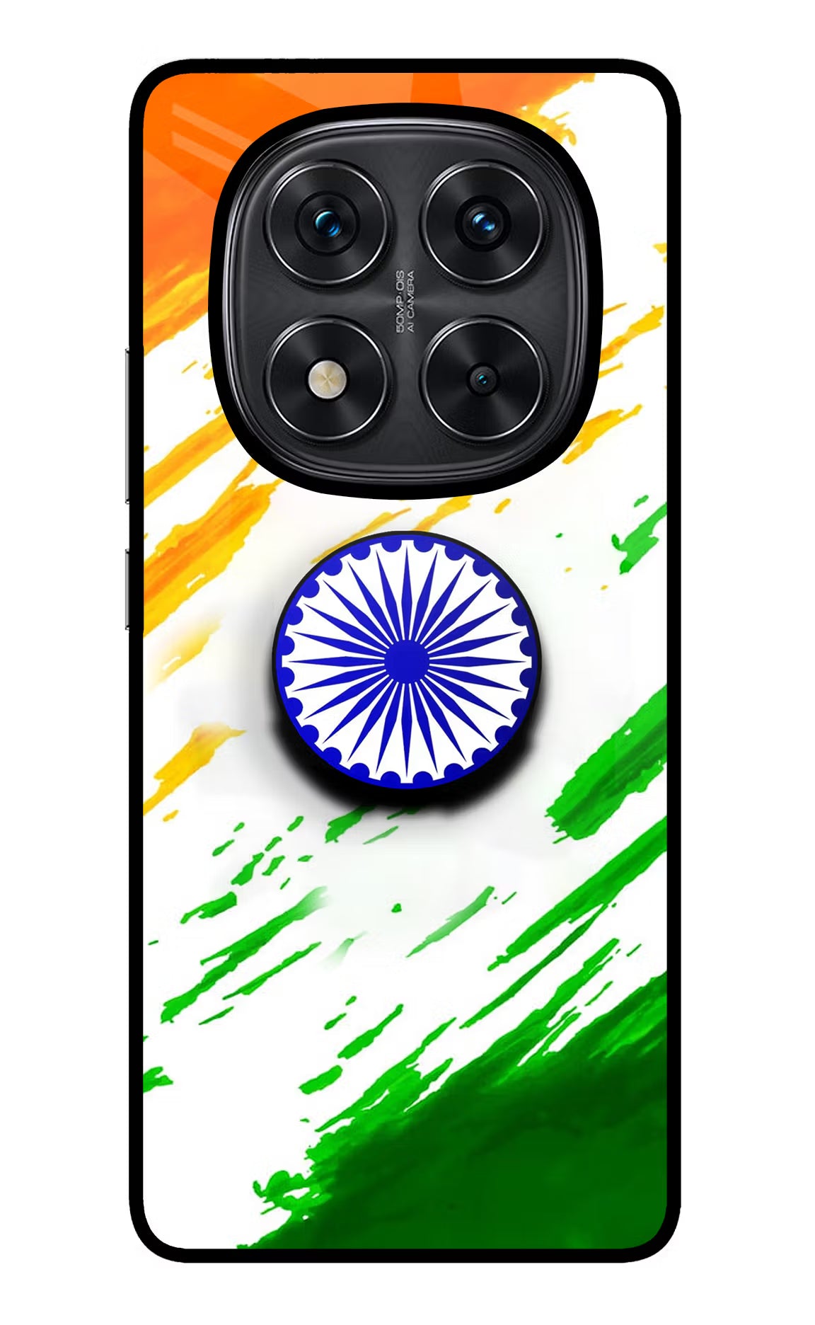 Indian Flag Ashoka Chakra Redmi Note 14 Pro 5G Pop Case by Casekaro