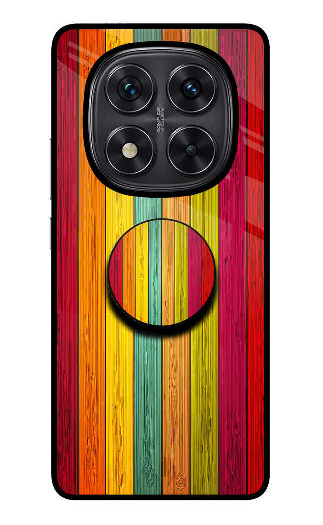 Multicolor Wooden Redmi Note 14 Pro 5G Pop Case by Casekaro