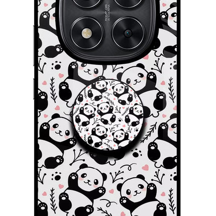 Cute Panda Redmi Note 14 Pro 5G Pop Case by Casekaro