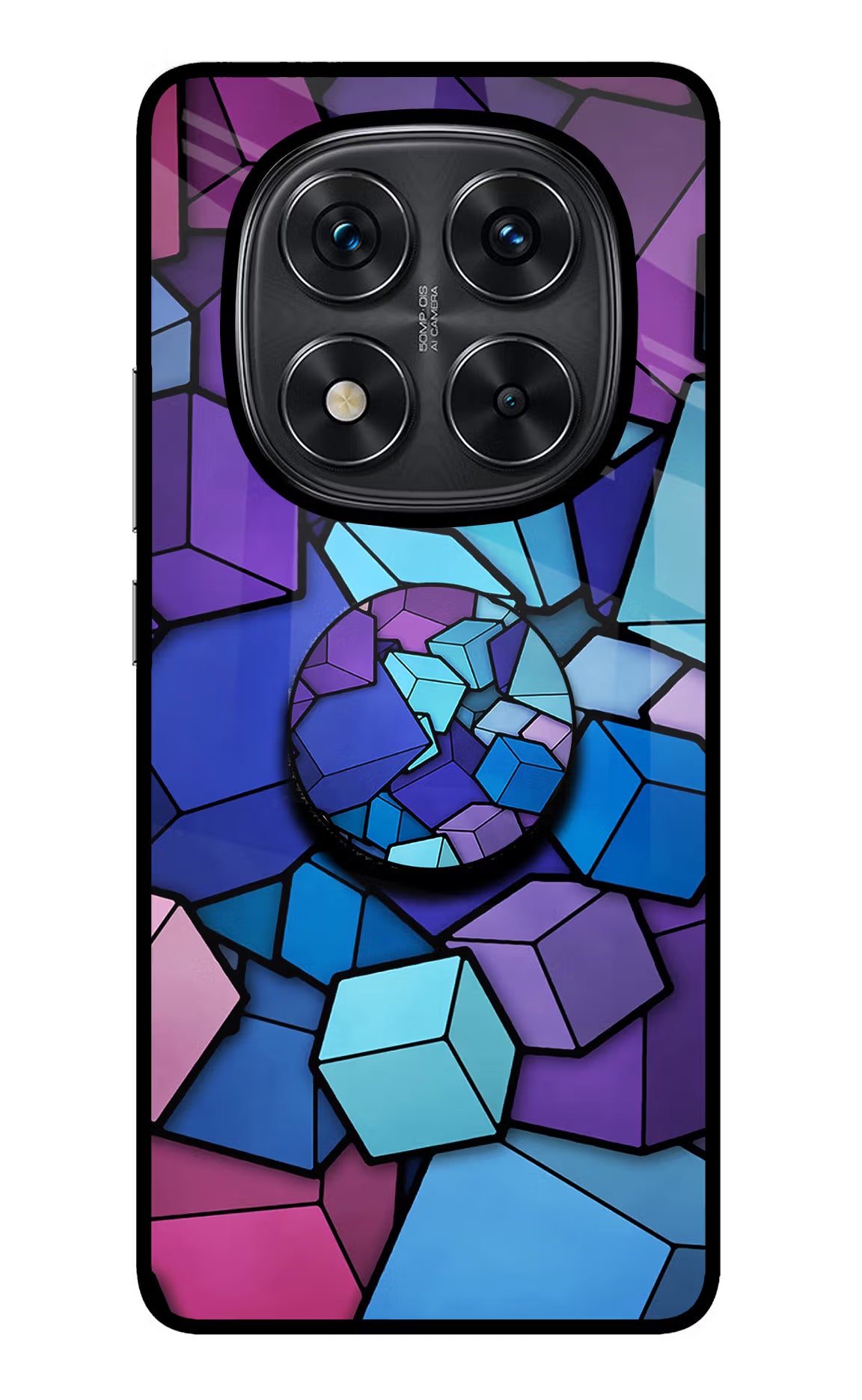 Cubic Abstract Redmi Note 14 Pro 5G Pop Case by Casekaro
