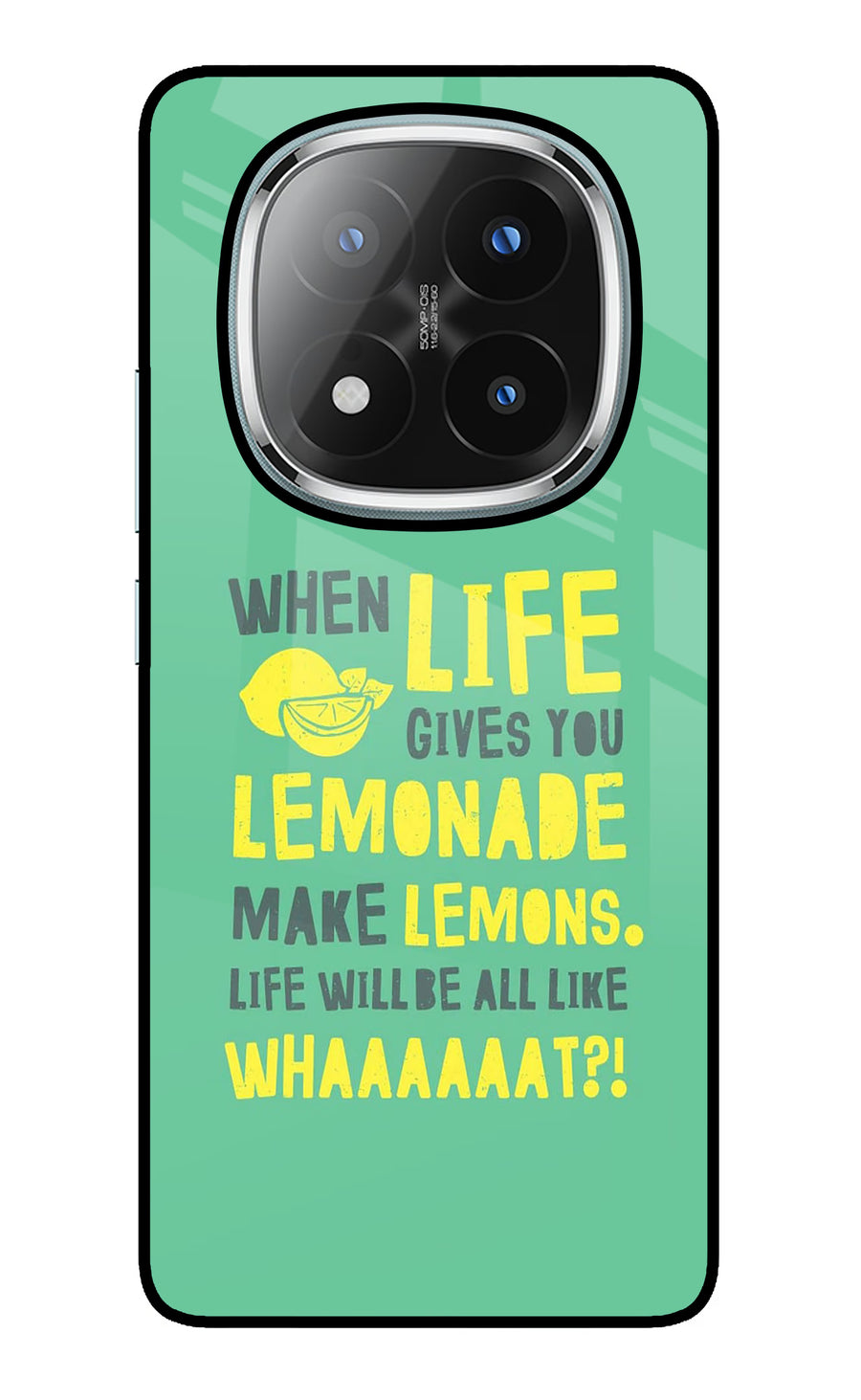 Quote Redmi Note 14 Pro Plus 5G Back Cover, Glass case