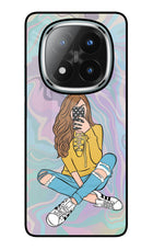 Selfie Girl Redmi Note 14 Pro Plus 5G Glass Case