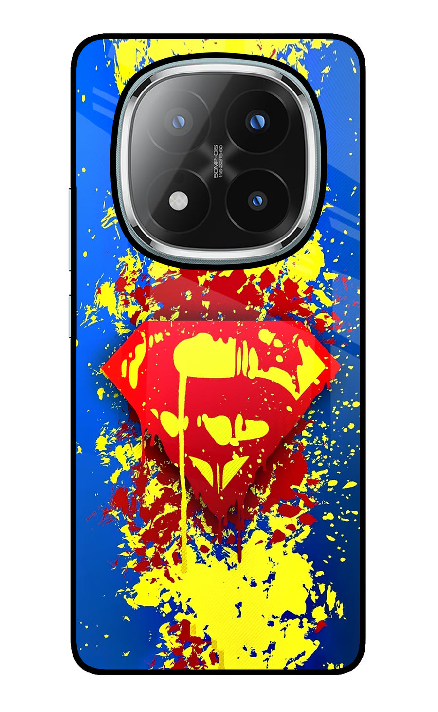 Superman logo Redmi Note 14 Pro Plus 5G Back Cover, Glass case