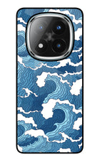 Blue Waves Redmi Note 14 Pro Plus 5G Glass Case