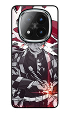 Demon Slayer Redmi Note 14 Pro Plus 5G Glass Case