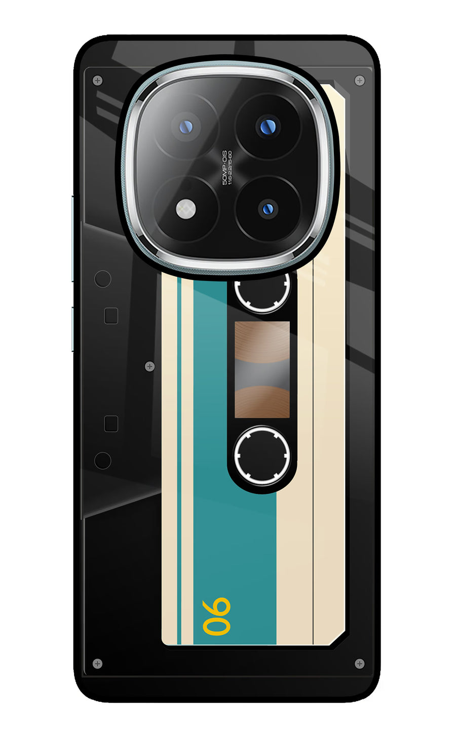 Cassette Redmi Note 14 Pro Plus 5G Back Cover, Glass case