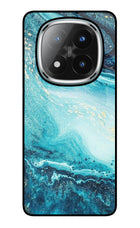 Blue Glitter Marble Redmi Note 14 Pro Plus 5G Glass Case