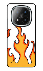 Fired Up – White Redmi Note 14 Pro Plus 5G Glass Case
