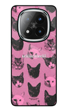 Pink Cats Redmi Note 14 Pro Plus 5G Glass Case