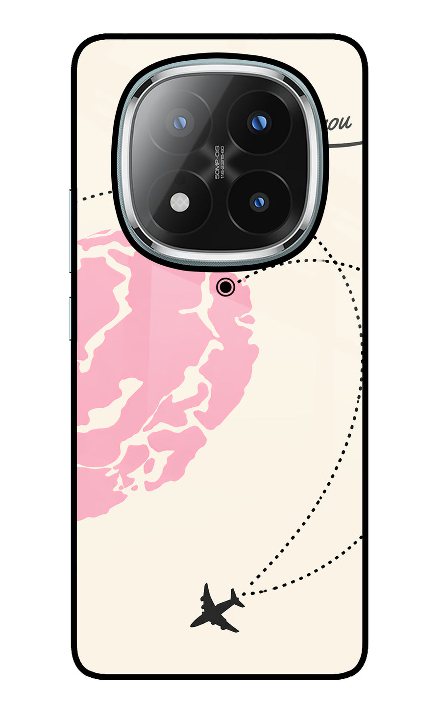 Miss Orbit Redmi Note 14 Pro Plus 5G Back Cover, Glass case
