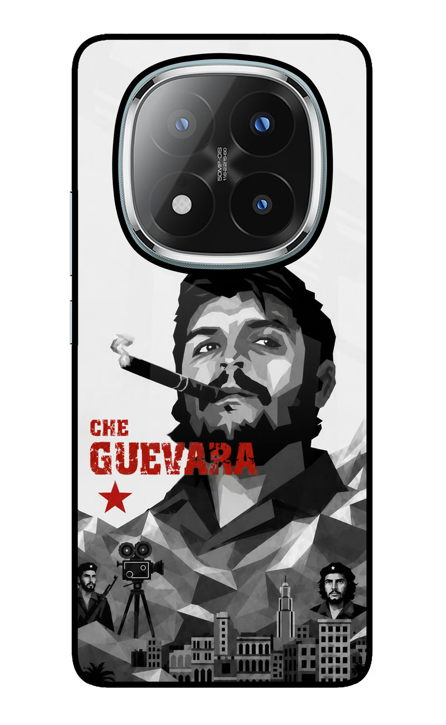 Che Guevara Iconic Redmi Note 14 Pro Plus 5G Back Cover, Glass case