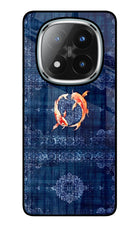 Koi Blue Redmi Note 14 Pro Plus 5G Glass Case