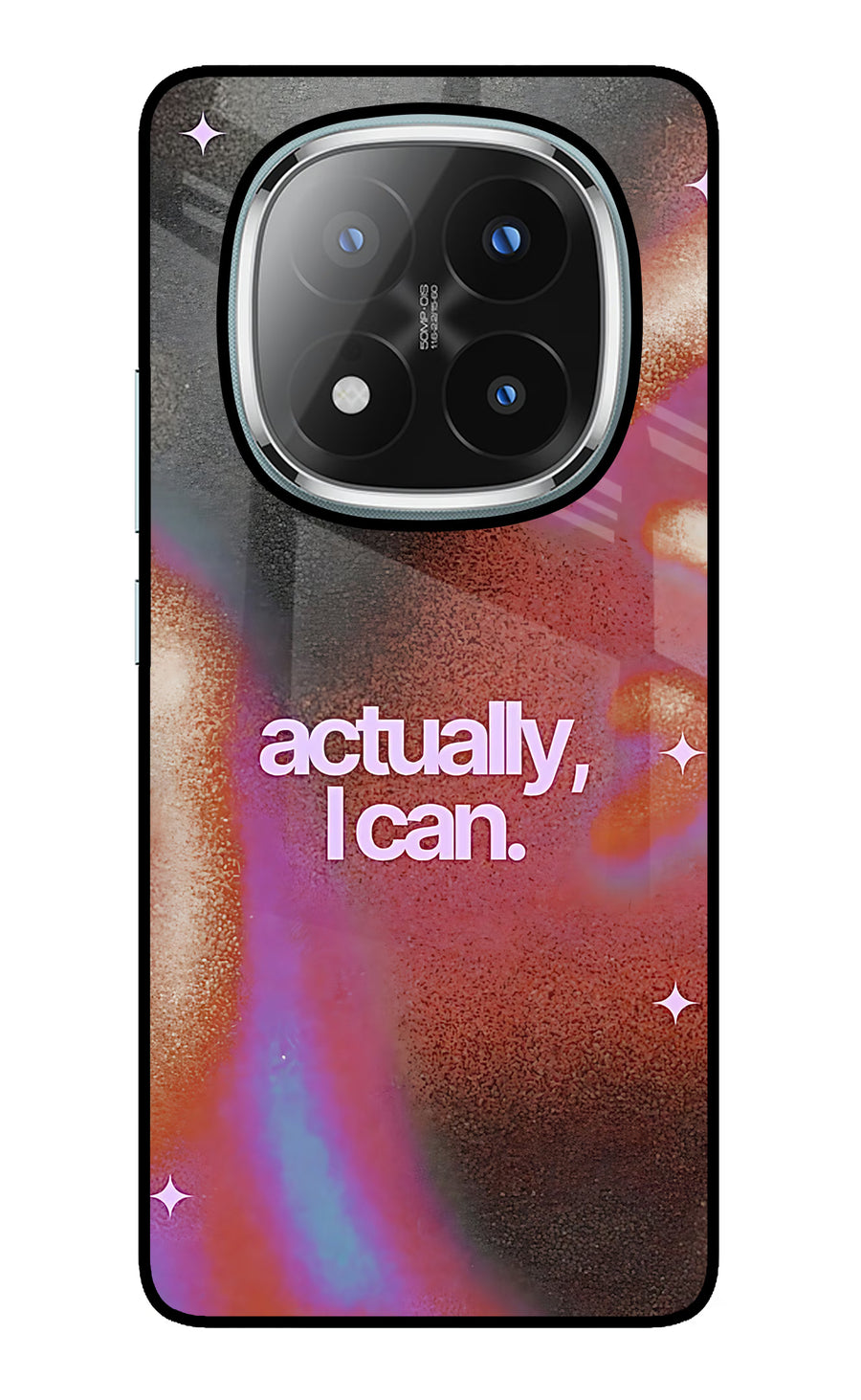 Pink Aura Redmi Note 14 Pro Plus 5G Back Cover, Glass case