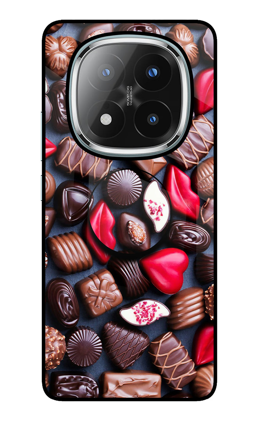 Chocolates Redmi Note 14 Pro Plus 5G Pop Case, Glass case