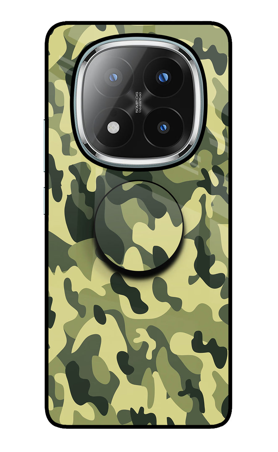 Camouflage Redmi Note 14 Pro Plus 5G Pop Case, Glass case