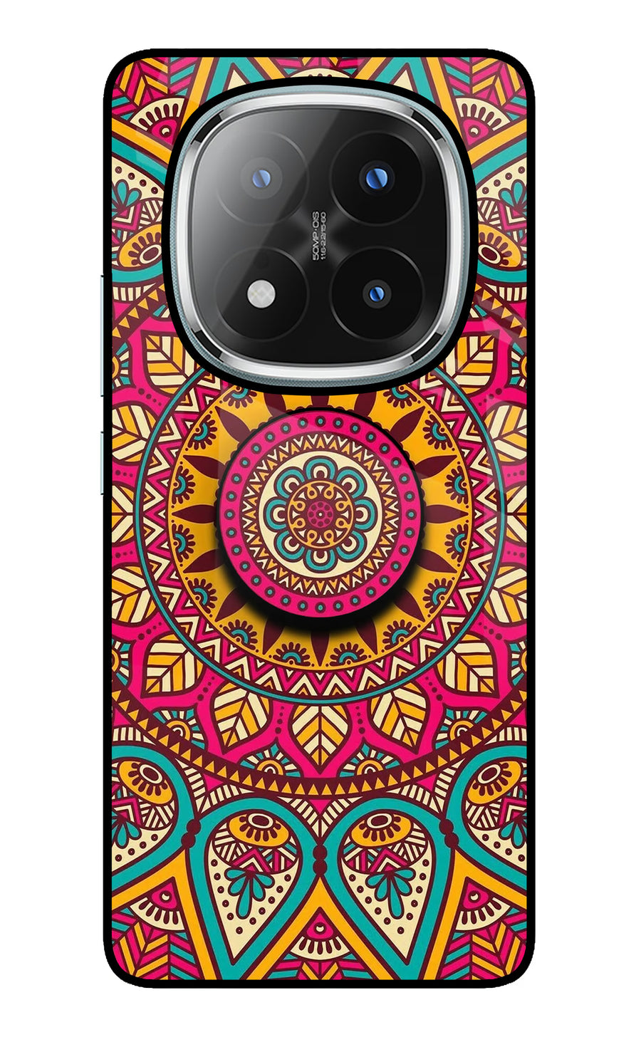 Mandala Redmi Note 14 Pro Plus 5G Pop Case, Glass case