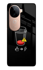 Coffee Vivo V40e 5G Glass Case