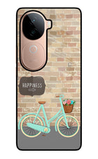 Happiness Artwork Vivo V40e 5G Glass Case