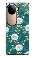 Flowers Vivo V40e 5G Glass Case