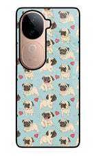 Pug Dog Vivo V40e 5G Glass Case