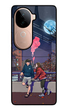 Chilling Couple Vivo V40e 5G Glass Case
