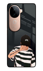 Aesthetic Boy Vivo V40e 5G Glass Case