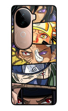Naruto Character Vivo V40e 5G Glass Case