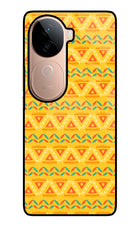 Tribal Pattern Vivo V40e 5G Glass Case