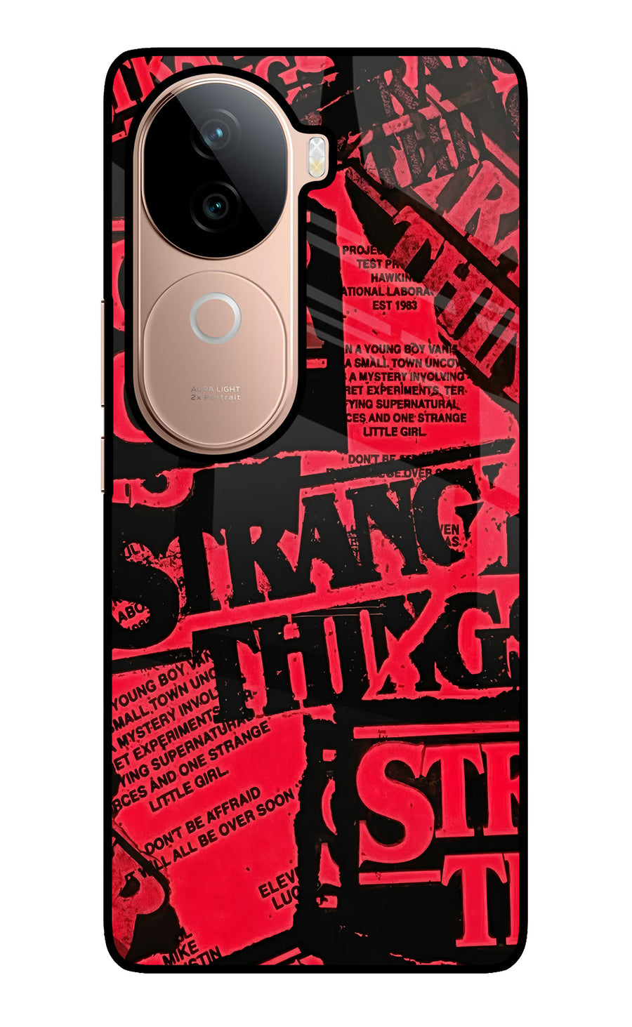 Ordinary Things Vivo V40e 5G Back Cover, Glass case