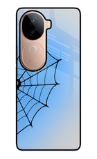 Blue Web Vivo V40e 5G Glass Case