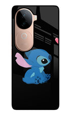 Stitch Crush Vivo V40e 5G Glass Case