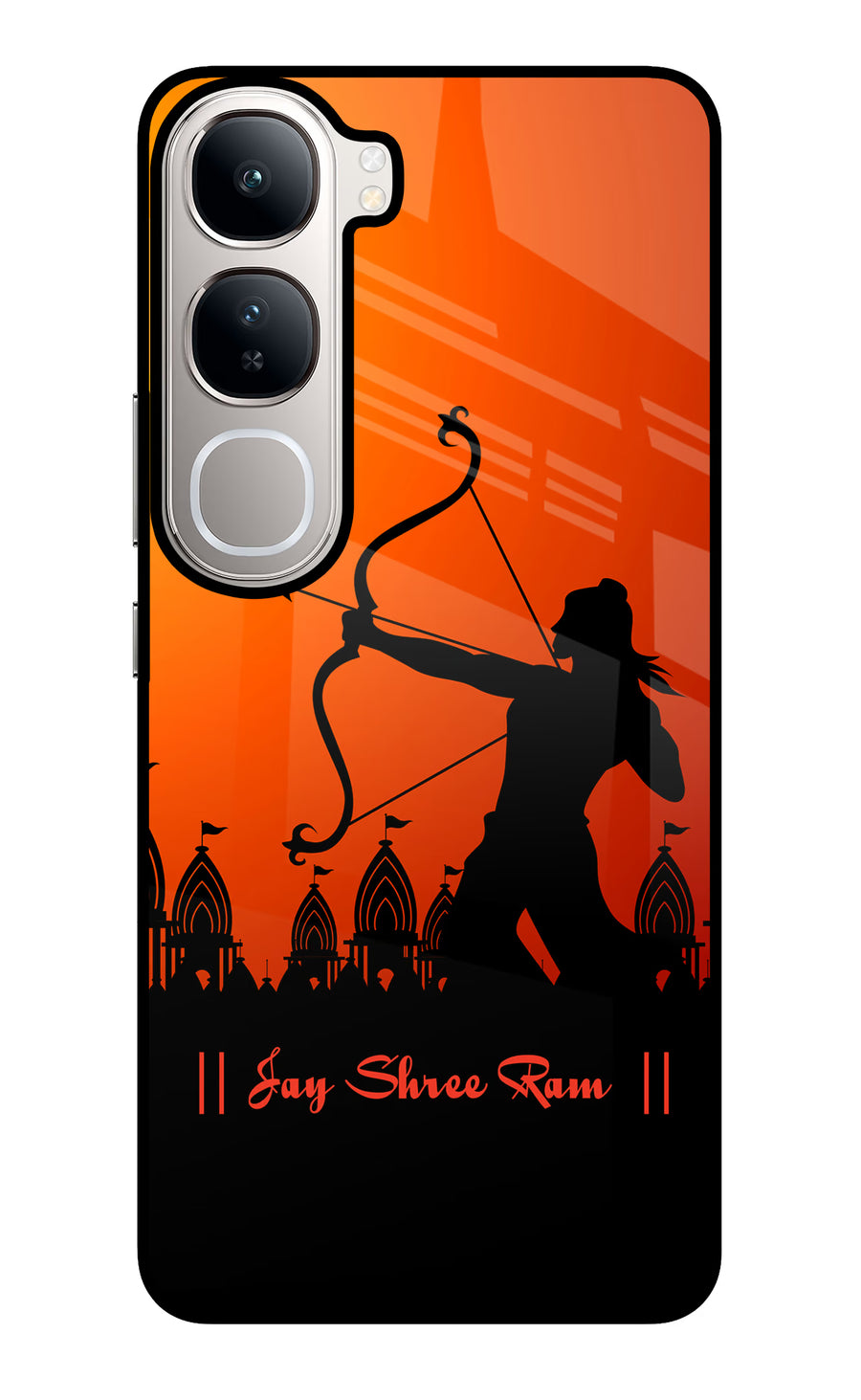 Lord Ram - 4 Vivo Y300 5G Back Cover, Glass case
