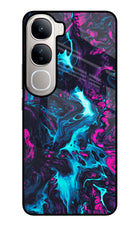 Abstract Vivo Y300 5G Glass Case