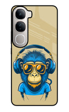 Monkey Headphone Vivo Y300 5G Glass Case