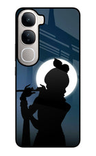 Shri Krishna Silhouette Vivo Y300 5G Glass Case