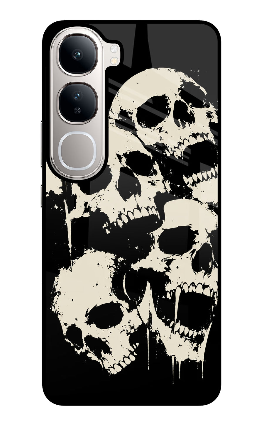 Dead Stack Vivo Y300 5G Back Cover, Glass case