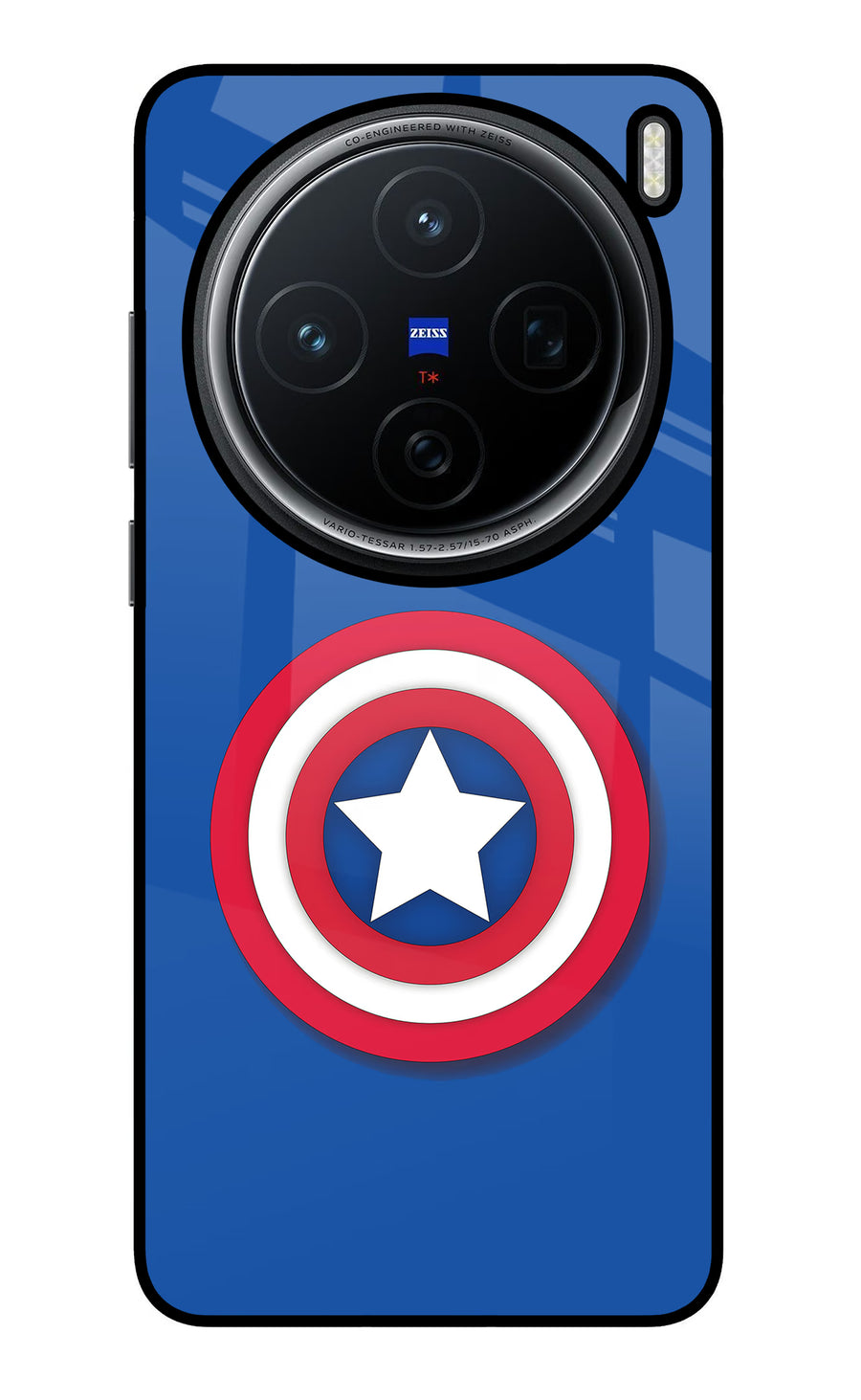 Shield Vivo X200 5G Back Cover, Glass case