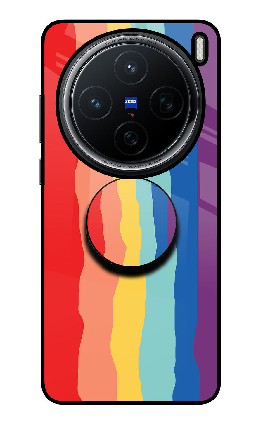 Rainbow Vivo X200 5G Pop Case, Glass case