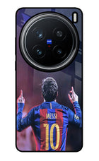 Messi Vivo X200 Pro 5G Glass Case Back Cover by Casekaro