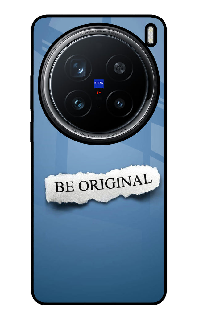 Be Original Vivo X200 Pro 5G Glass Case Back Cover by Casekaro