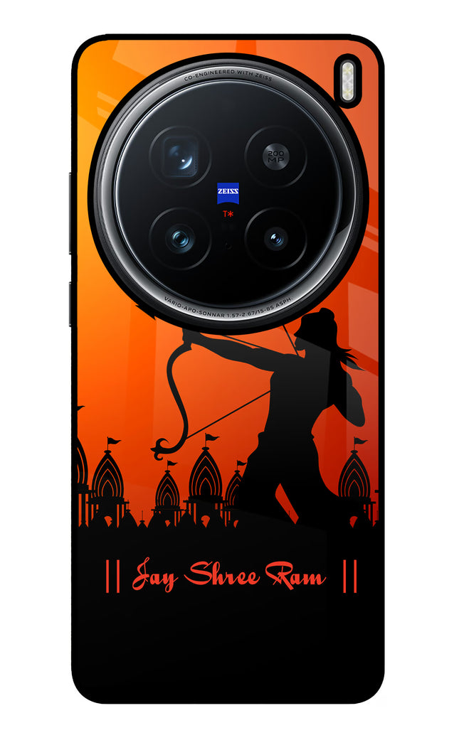 Lord Ram - 4 Vivo X200 Pro 5G Glass Case Back Cover by Casekaro