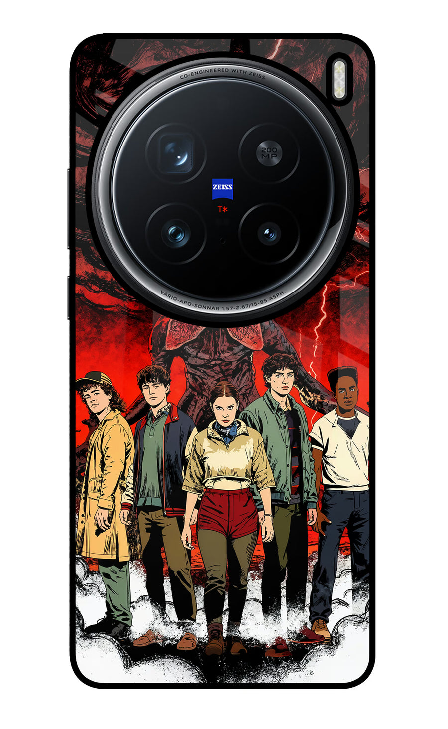 Ordinary Things Characters Vivo X200 Pro 5G Back Cover, Glass case