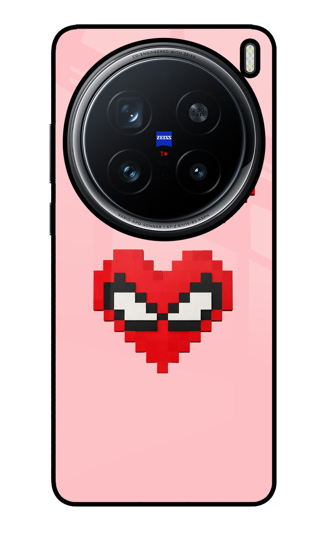 Gwen Heart Vivo X200 Pro 5G Glass Case Back Cover by Casekaro