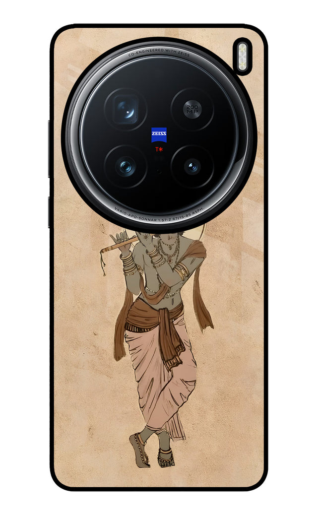 Krishna Vivo X200 Pro 5G Glass Case Back Cover by Casekaro