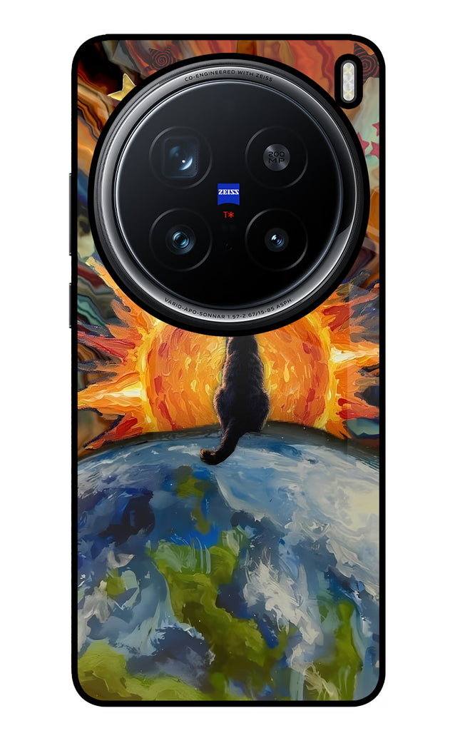 Sunrise Beyond Vivo X200 Pro 5G Glass Case Back Cover by Casekaro